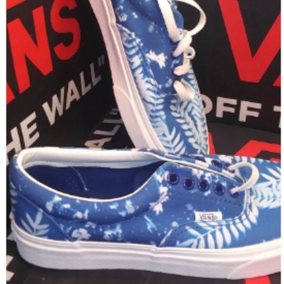 Vans Era Solar Floral True Blue Marshmallow Men's 6/Women's 7.5 VN0A4U39WV8 - Picture 8 of 12